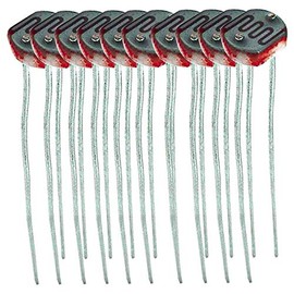 AZDelivery 1 x Set of 10 (10 Pieces) Photo Resistor Diodes 150 V 5 mm LDR5528 GL5528 5528 Compatible with Arduino