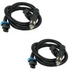 FZJDSD 2X Fuel Injector Harness Set Fit for Polaris Ranger