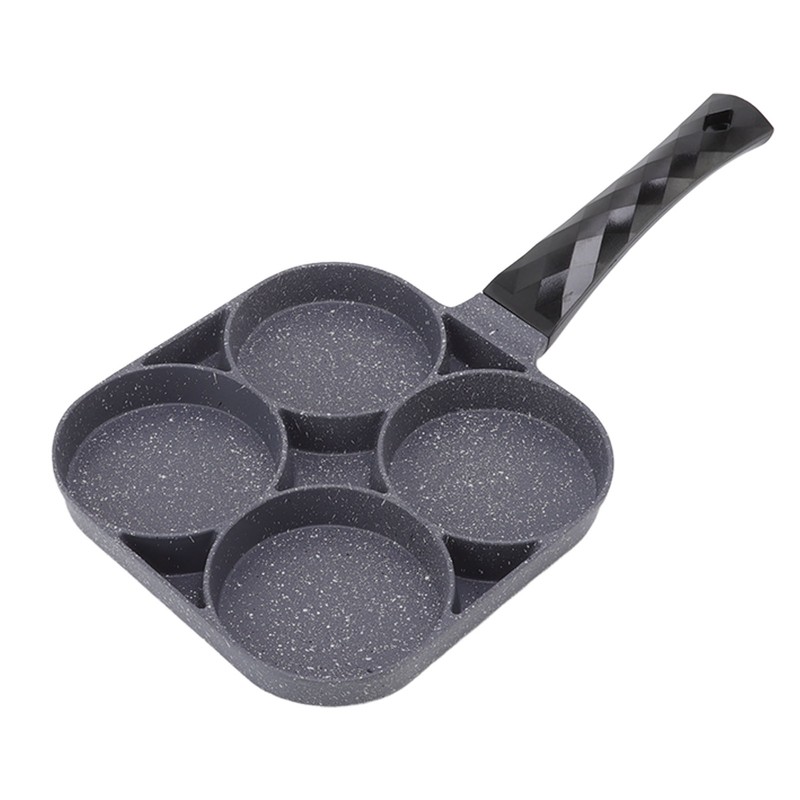 4 Hole Frying Pan Non Stick Heat Resisting Omelet Pan