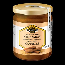 Dutchman's Gold Honey With Cinnamon Spreadable 330g