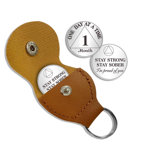 1 Month Sobriety Coin One Day at a Time AA