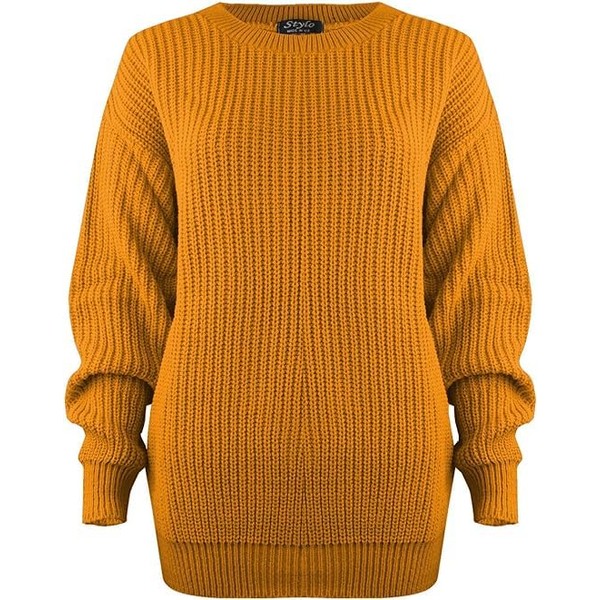 YAHOMI®️ Ladies Women's Oversized Baggy Chunky Knitted Jumper Pullover Loose