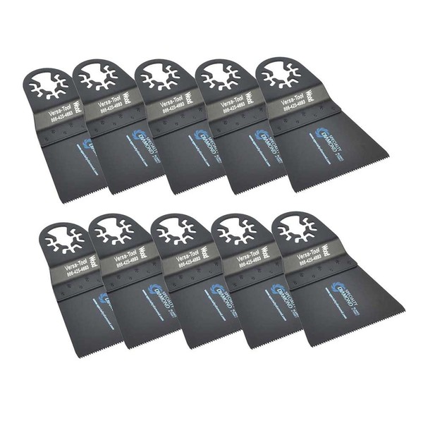Versa Tool MB10D 65mm HCS Multi-Tool Saw Blades 10/Pk Fits