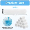 KFSCIP 10 Pcs Bra Liners for Sweat Pad, Cotton Bra