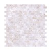 Reovatile Pearl Shells Tile Peel and Stick Backsplash, Self Adhesive