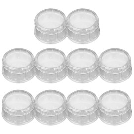 STOBAZA 10pcs Cocktail Shaker Caps of Plastic Shaker Cup/Bo-ba Bubble Milk Tea Shaker Cup Cap Replacement Lids for 500cc (16 oz) 700cc (24 oz) 1000cc (33 oz) Shaker