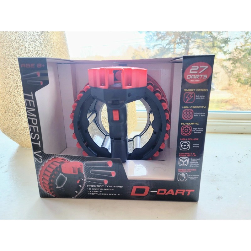 D-DART Tempest V2 Blaster -- New Model -- Compatible with