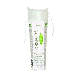 Organic Cotton Pads Made from 100% organic cotton in Biodegradable Packaging 2 x 70 Pieces Pack of 2