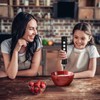 FoodVille Professional Electric Milk Frother With 2 Whisks Rechargeable Kitchen