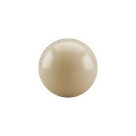 WHITE CUE BALL 2 1/4" AMERICAN SIZE**