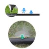 90 pcs, 90/180/360 Angle Sprinklers Miniature Garden Lawn Water Spray