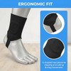 1 Pair Ankle Brace with 1 Drawstring Pocket, Elastic Breathable