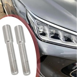 Create idea M8 x 35 to M10 x 20 304 Stainless Steel Threaded Adapter Double End Threaded Bolt Adapter for Sisal Posts and Scratching Posts 55mm Pack of 2