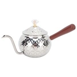Pour Over Coffee Kettle 304 Stainless Steel Long Narrow Spout Kettle Gooseneck Wooden Handle Coffee Kettle