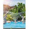 POOLHACKER Original Pool Sprinkler Fountains for Above and In-ground Pools,