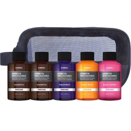 Kundal Travel 5-Piece Set Includes 2 Type A Shampoos, Ylang Ylang Fragrance, 1 Set / 쿤달 여행용 5종 세트 A타입 샴푸 2개 포함 일랑일랑향, 1세트