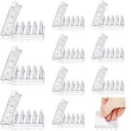 18 Pieces Self Stick Furniture Carpet Protectors - Spiked Caster Cups for Sofas, Tables, Chairs, Offices, Bookcases and Other Furniture