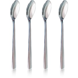 NobleEgg Egg Spoons for Soft Boiled Eggs, Coffee, Desserts | 18/8 Stainless Steel | 5.5 inches | Set of 4