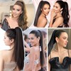 SEGO Clip-In Ponytail Braid Real Hair with Clip Ponytail Hairpiece