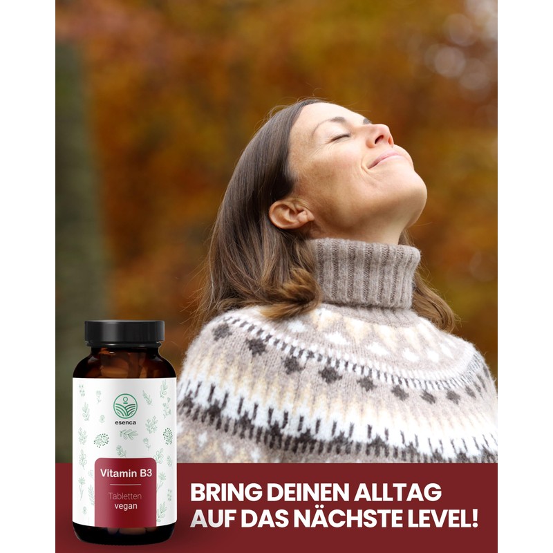 Vitamin B3 Tablets (Niacin) - 180 Tablets - 250 mg