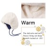 PEECABE Kids Winter Knitted Hat Baby Earflap Beanies Fleece Winter