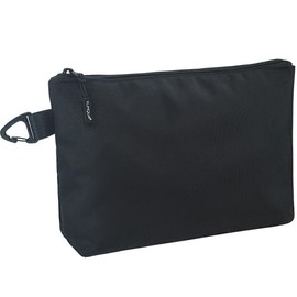 Small Tool Pouch with Zipper, Utility Bags Compact Tools Organizer Bolts Nuts Storage Bag Men Waterproof Nylon Pouch with Metal Carabiner Clip on Belt Backpack Electrician Carpenter (Small)