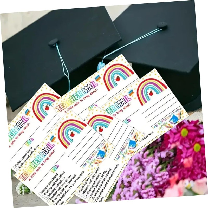 SEWACC 100pcs Motivational Reward Cards for Parents and Teachers Classroom