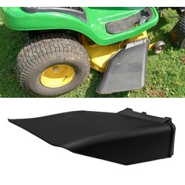 HECASA Mulcher Cover Compatible with John Deere 42" or 48" /Eztrak & x300 Models Discharge Chute Kit Deflector Shield Replacement for GY20647 GX25075 M155988 AM126397
