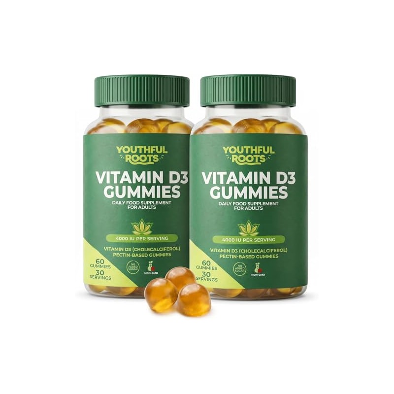 Vitamin D3 Gummies Pack of 2