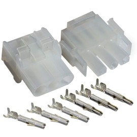 Molex -3 Match Set - (3-Pin) w/14-20 AWG, Wire Connector - 2.13mm D, Latch Lock, MLX™