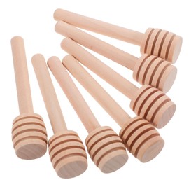 LABRIMP Honey Stick Wood Stirrers 20 Pack Wooden Honey Dippers for Tea Milk Coffee Wands