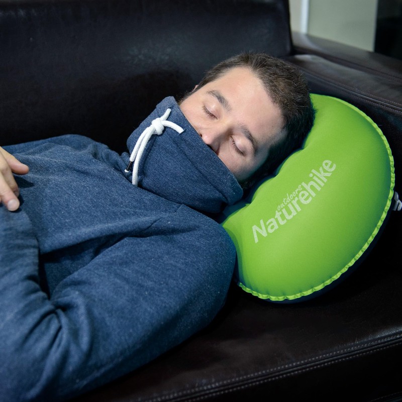 Naturehike Aeros Travel Pillow TPU Ultralight Inflatable Waterproof Compressorba Camping