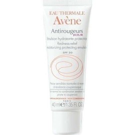 AVENE ANTIROUGEURS, DAY SOOTHING EMULSION FOR NORMAL/COMBINATION SENSITIVE SKIN PRONE TO REDNESS SPF20 40ML