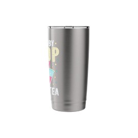 Powered by KPOP and Bubble Tea Boba Korean Milk Matcha Anime Stainless Steel Insulated Tumbler