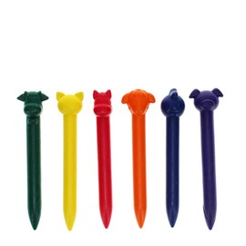 Rex London Animal Head Crayons (set of 6)