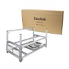 Baseltek 6 GPU Aluminum Mining Rig Open Air Frame Case