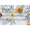 Solino Home Linen Table Runner 144 Inches Long - Cabana
