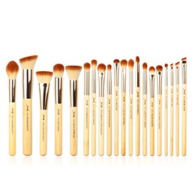 Jessup Pinselset Bambus Make Up Pinsel Set Professionelle Makeup Pinsel Gesichtspinsel Lidschattenpinsel Augenpinsel Kosmetikpinsel Puder Lidschatten Schmink Pinsel Synthetische Haare 20 StÃ¼ck T145