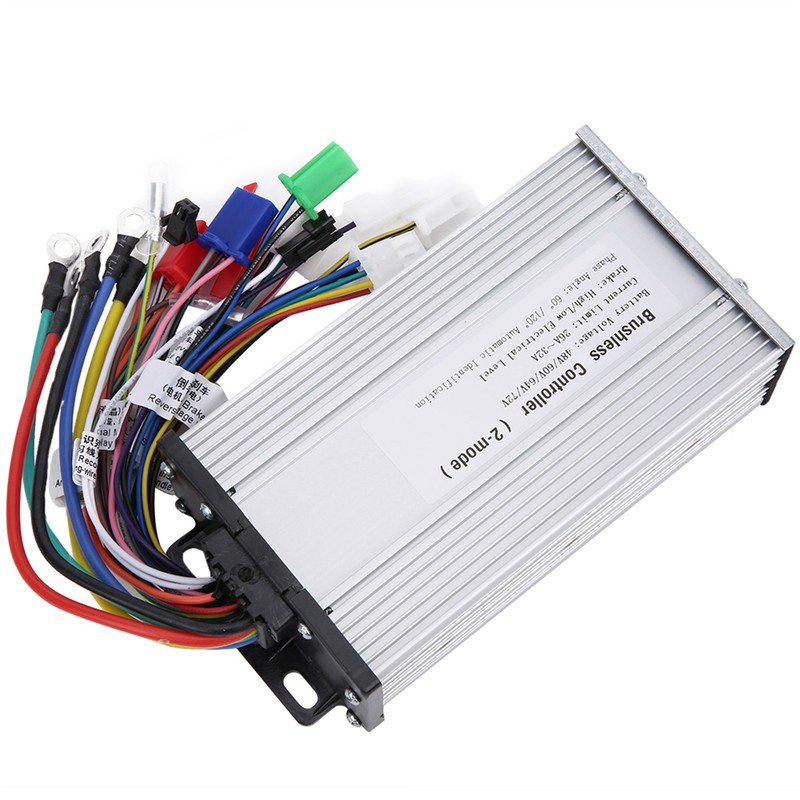 12Tube Dual Mode Rectangula E‑Bike Brushless Speed Motor Controller for