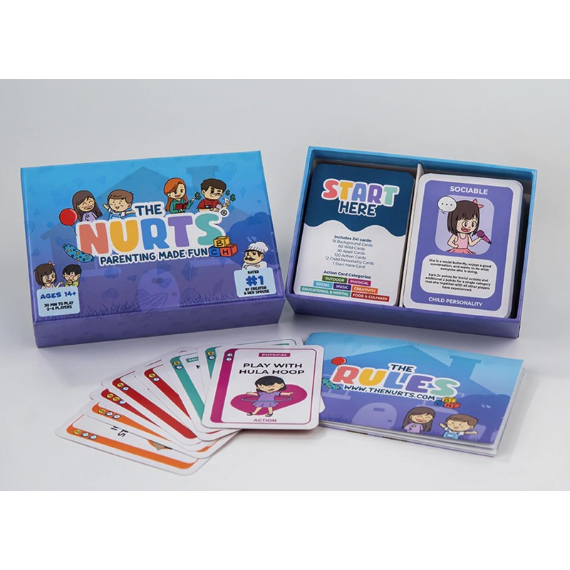 The Nurts Card Game: Parenting Made Fun