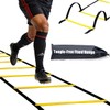 Tangle-Free Agility Ladder Speed Training Equipment - 2lbs Heavy Duty