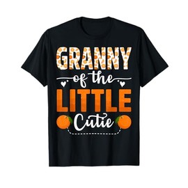 Granny Of The Little Cutie Orange Clementine Birthday Party T-Shirt