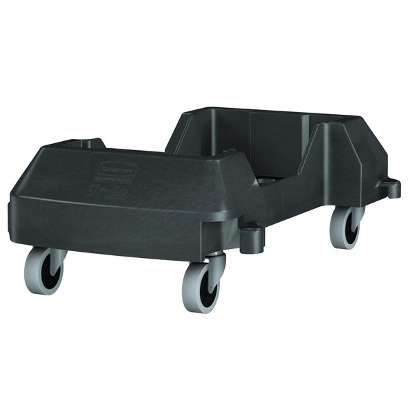 Rubbermaid Commercial Products Slim Jim Container Trash Can Trolley/Dolly with