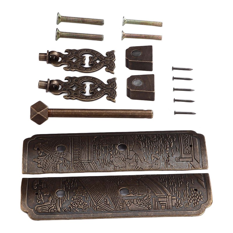 Antique Drawer Pendant Pulls Beautifully Engraved High Hardness Brass Book
