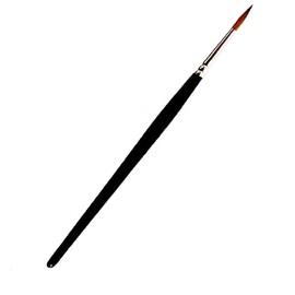 Winsor & Newton Series 7 Kolinsky Sable Brush, Round SH #2, Brown
