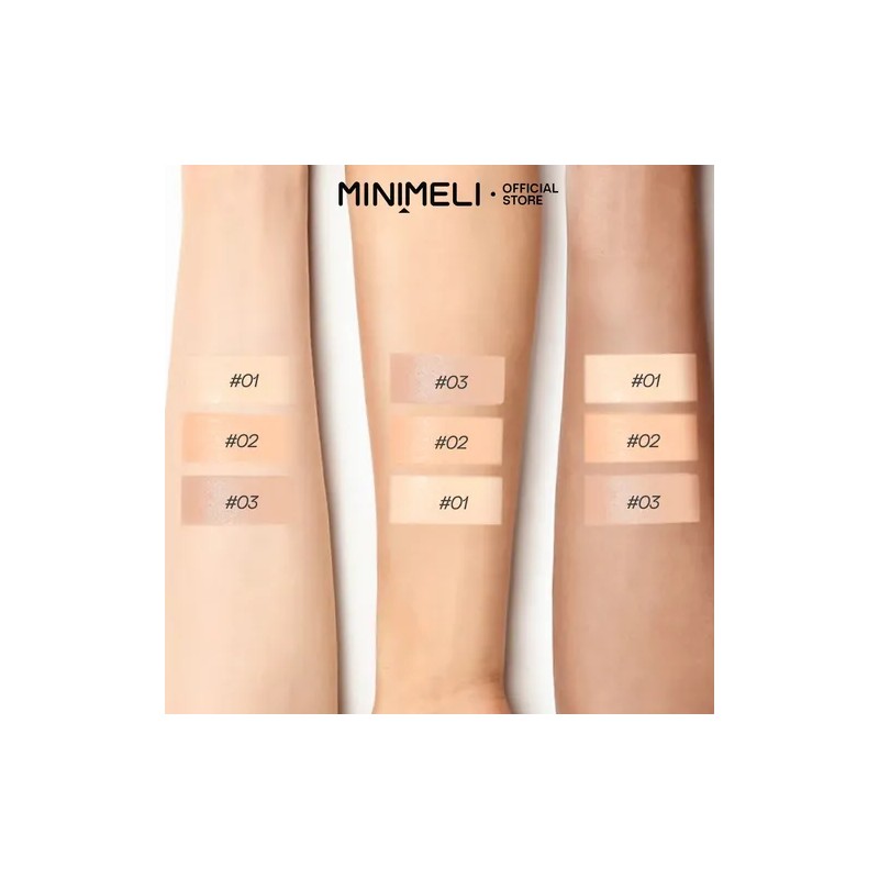 Minimeli Corrector En Lápiz 2 En 1 Alta Cobertura Waterproof