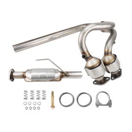 KAC Catalytic Converter Compatible for 2004-2006 Jeep Wrangler 4.0L, Stainless Steel Catalytic Convert with O2 Port (EPA Compliant)