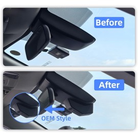 KBSYNT Front 4K Dash Cam for Toyota Highlander 2020-2025 L LE Limited XLE XSE Platinum UX70 (Gen4), OEM Factory Look, WiFi & APP, G-Sensor, Loop Recording, Plug & Play, 64GB Card