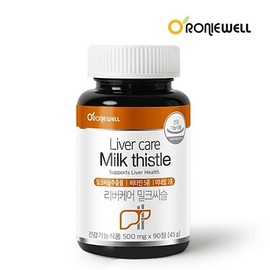 Roniwell Rivercare Milk Thistle Silymarin Milk Thistle Liver Health Nutrition 90 tablets / 리버케어 밀크씨슬 실리마린 밀크시슬 간에좋은 간건강 영양제 90정