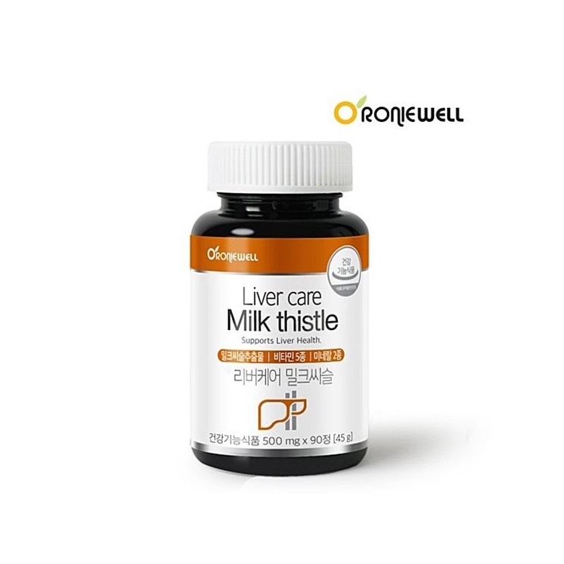 Roniwell Rivercare Milk Thistle Silymarin Milk Thistle Liver Health Nutrition
